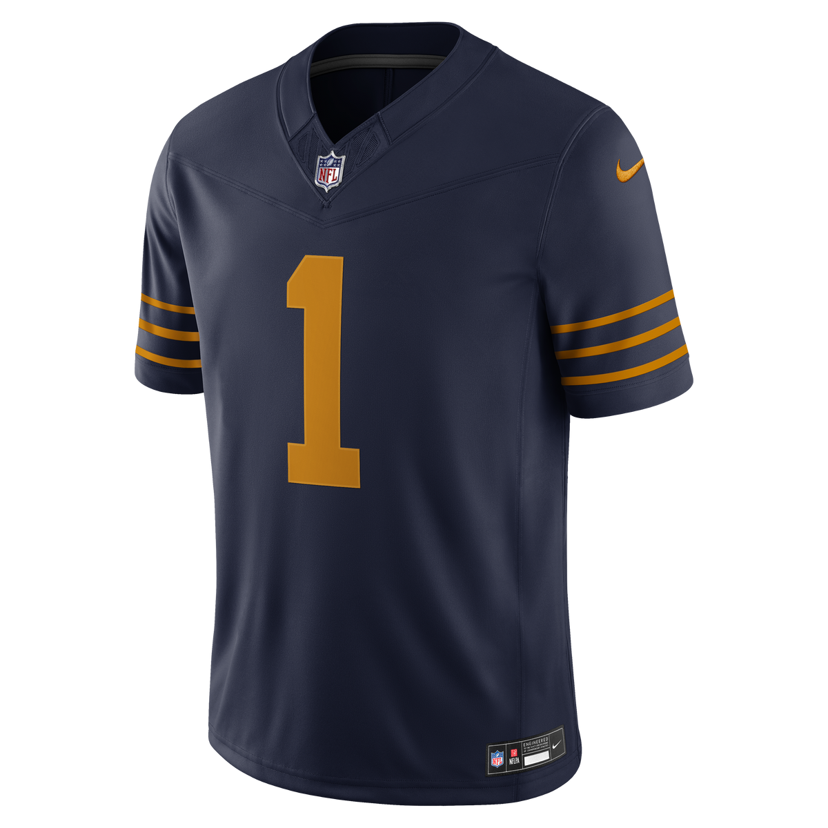 Green Bay Packers Micah Parsons Nike Navy Alternate Vapor F.U.S.E. Stitched Limited Jersey