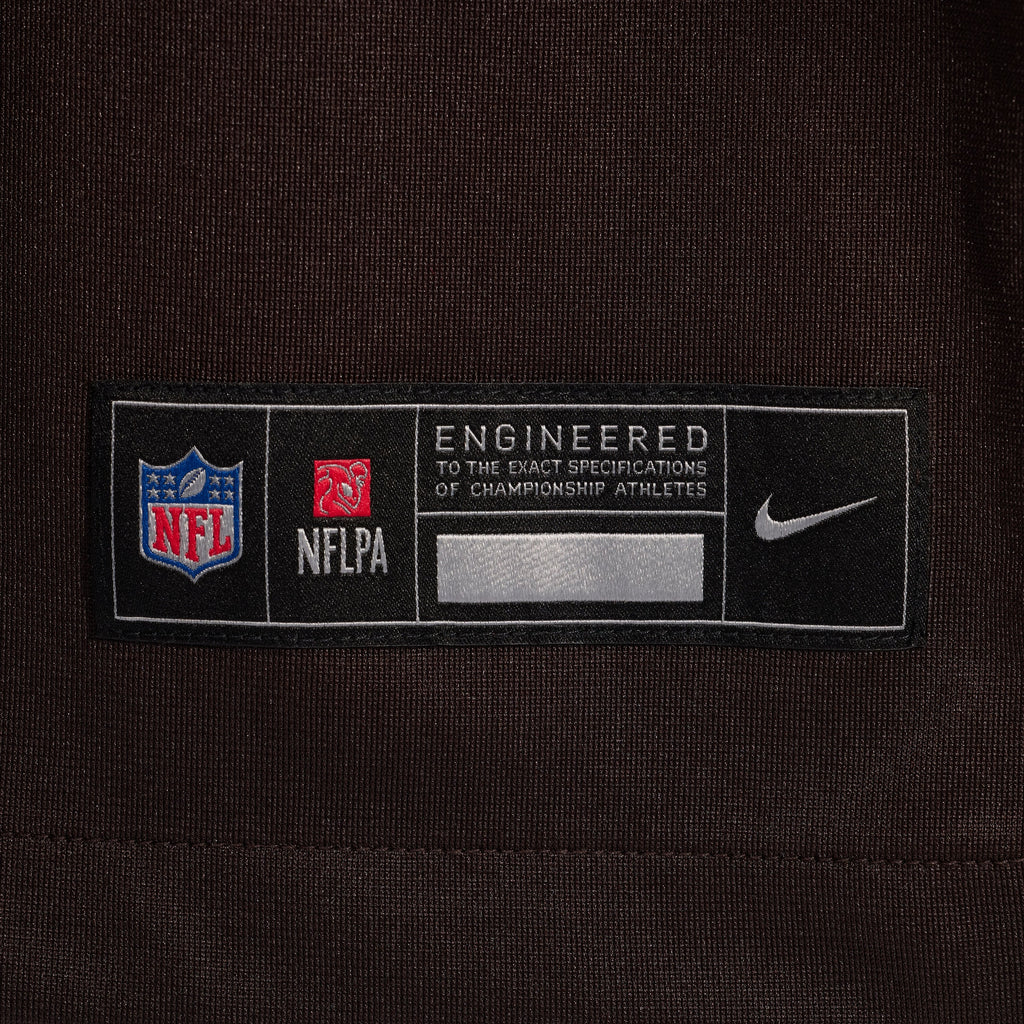 Cleveland Browns Austin Barber Nike Brown Team Game Jersey