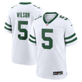 New York Jets Garrett Wilson Nike Legacy White Game Jersey