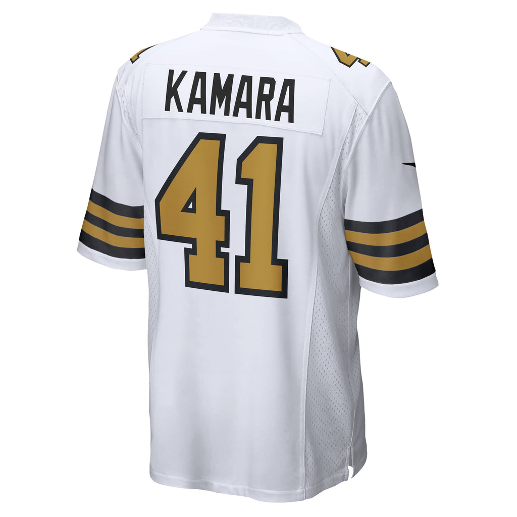 New Orleans Saints Alvin Kamara Nike Black Game Jersey