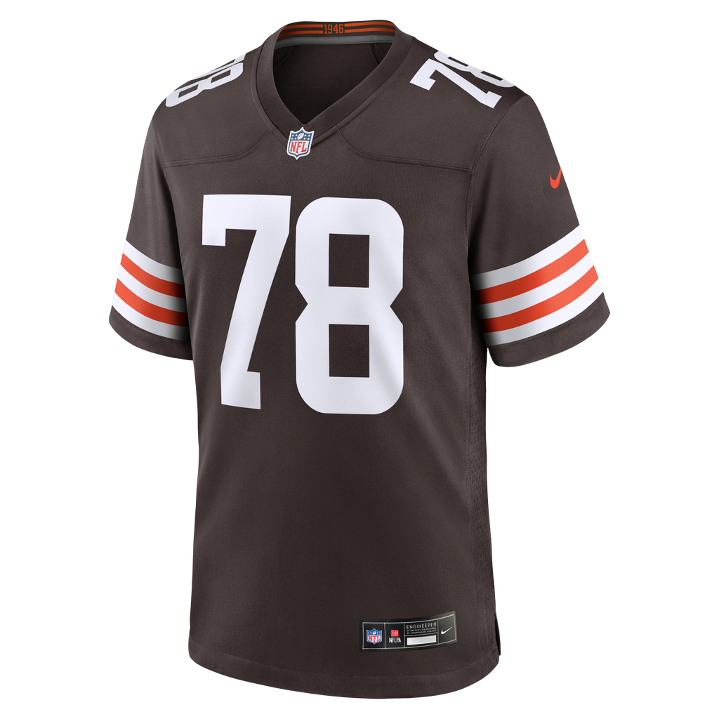 Cleveland Browns Jack Conklin Nike Brown Game Player Jersey