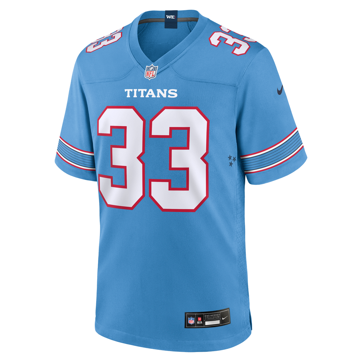 Tennessee Titans Cedric Gray Nike Light Blue Game Jersey