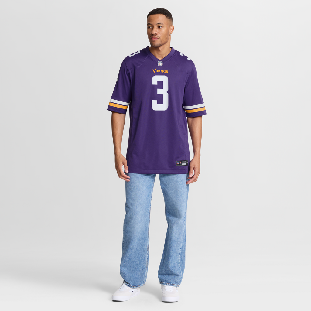 Minnesota Vikings Jordan Addison Nike Purple Game Jersey