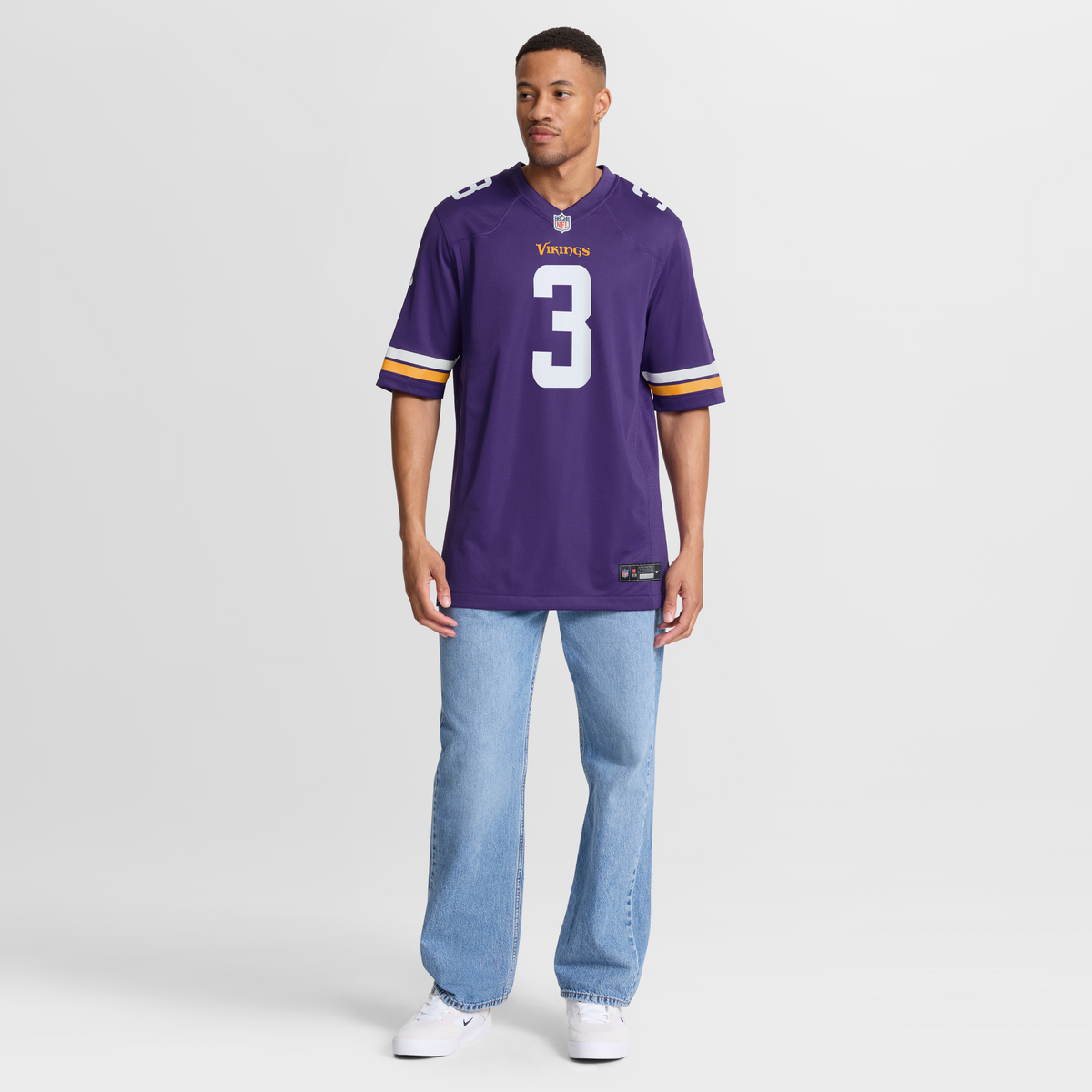Minnesota Vikings Jordan Addison Nike Purple Game Jersey