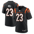Cincinnati Bengals Daxton Hill Nike Black Player Game Jersey