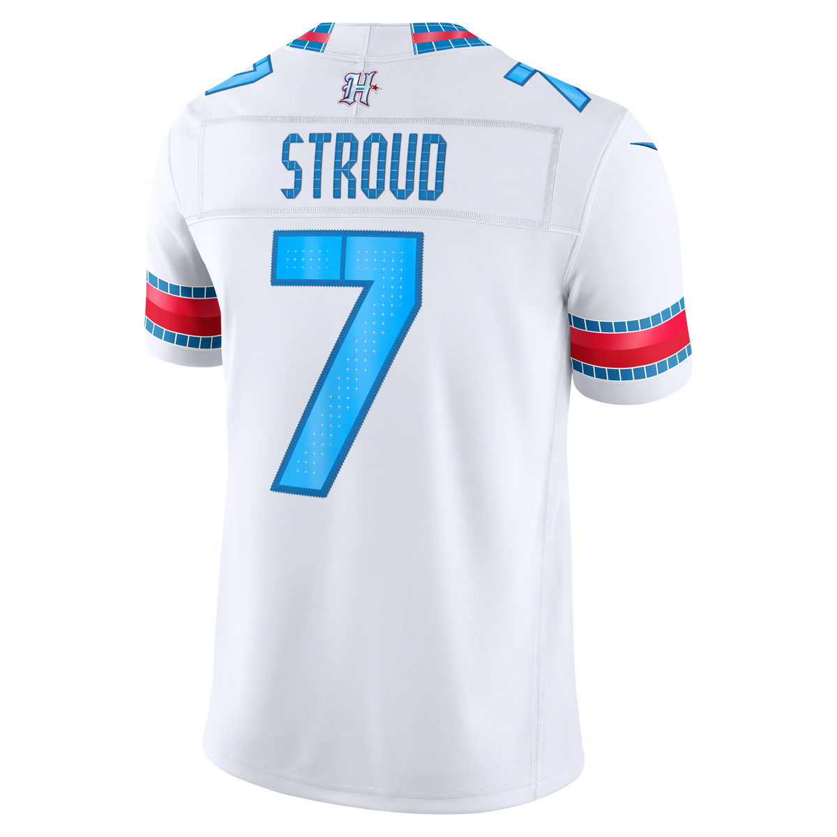 Houston Texans C.J. Stroud Nike White 2026 Rivalries Collection Stitched Limited Jersey
