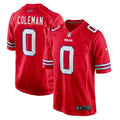 Buffalo Bills Keon Coleman Nike Red Alternate Game Jersey