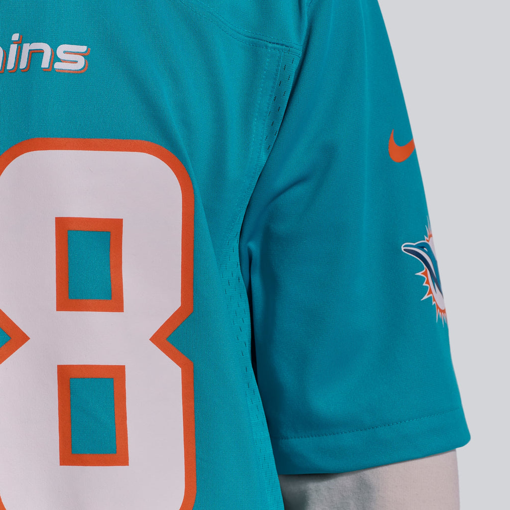 Miami Dolphins De’Von Achane Nike Aqua Player Game Jersey