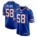 Buffalo Bills Matt Milano Nike Royal Game Player Jersey