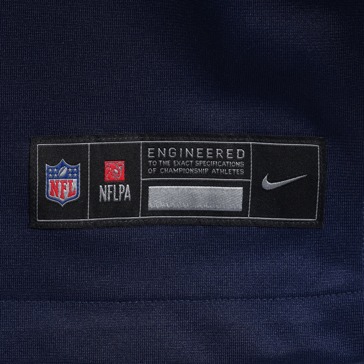New England Patriots Greg Van Roten Nike Navy Team Game Jersey