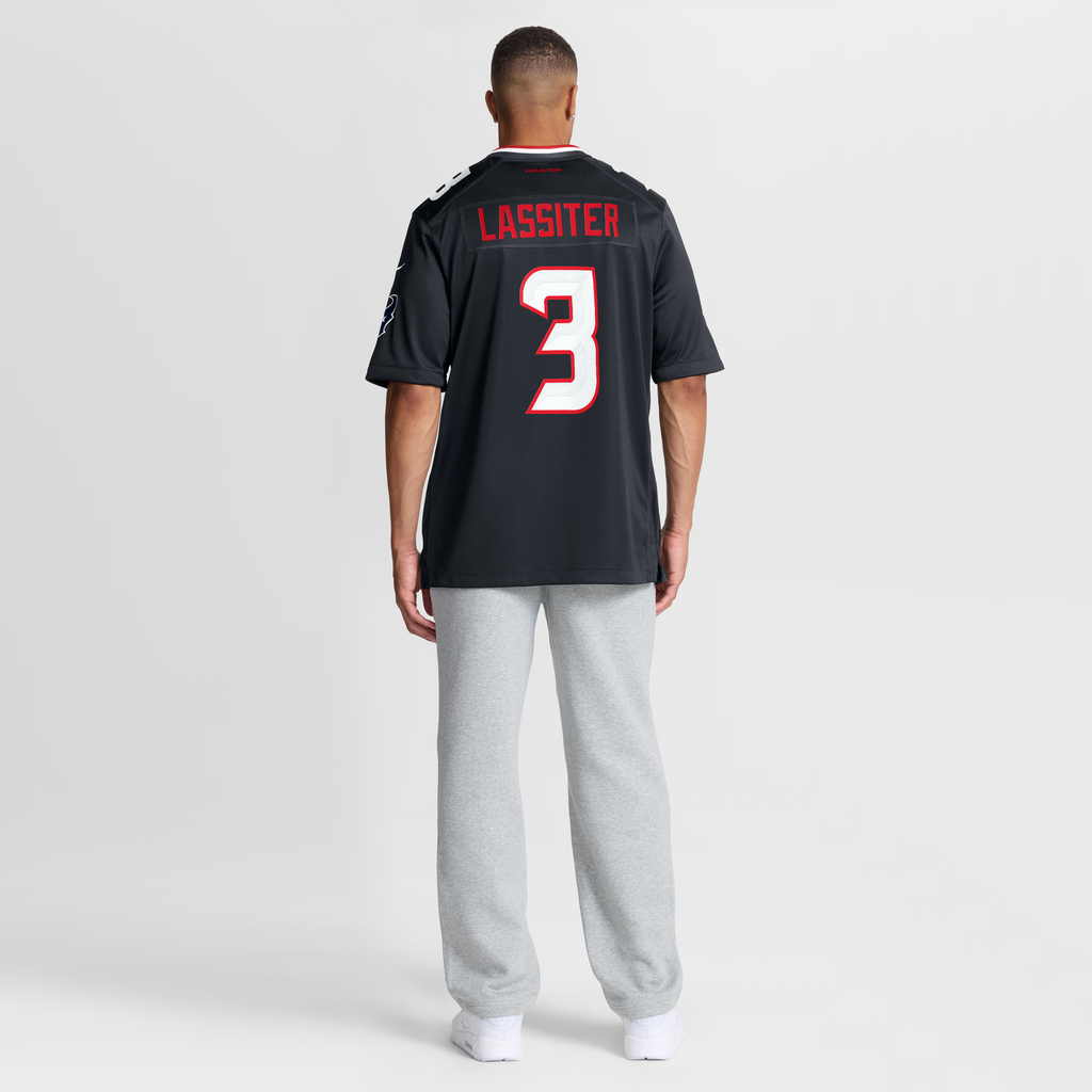 Houston Texans Kamari Lassiter Nike Navy Team Game Jersey
