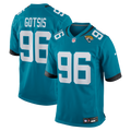 Jacksonville Jaguars Adam Gotsis Nike Teal Game Jersey