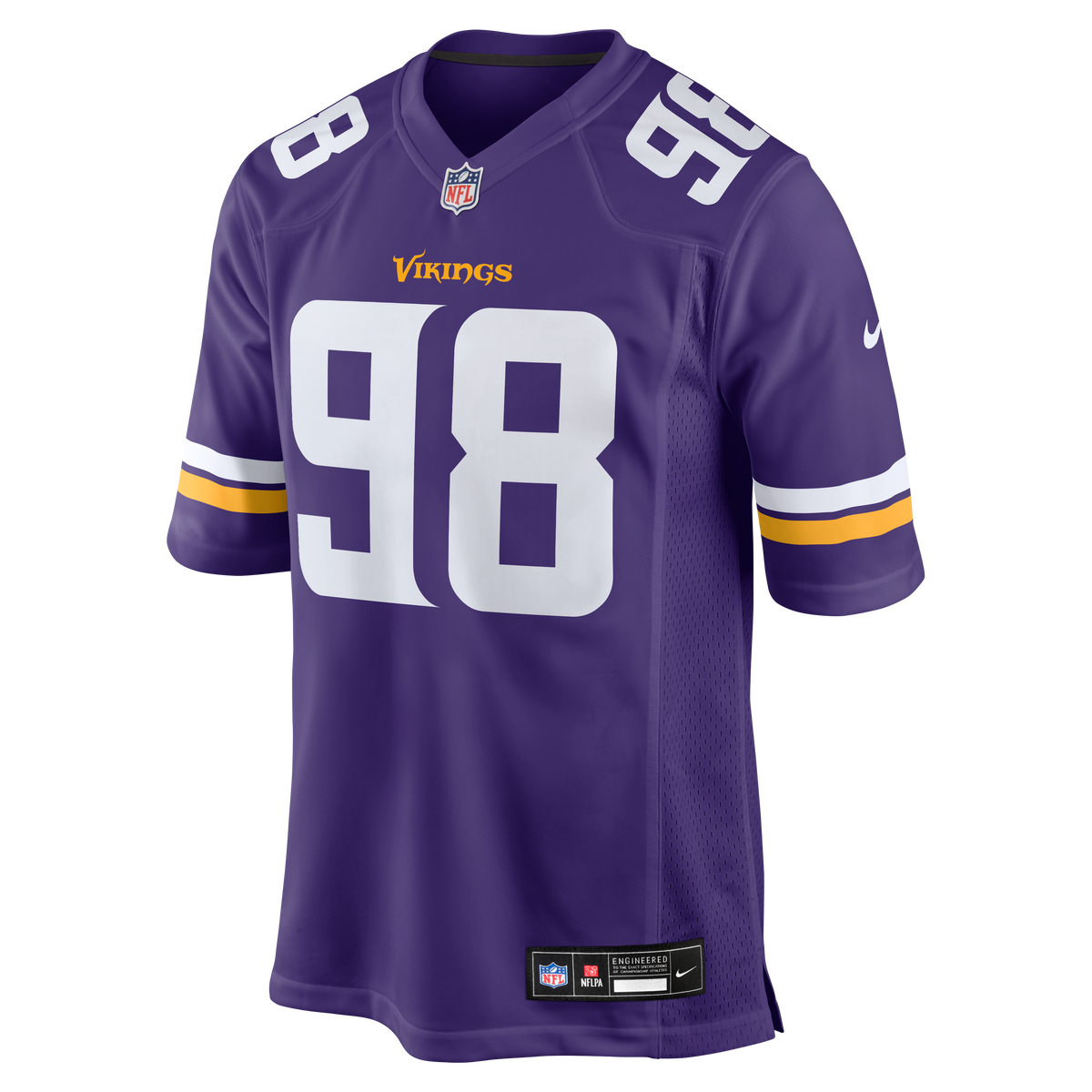 Minnesota Vikings Bo Richter Nike Purple Team Game Jersey