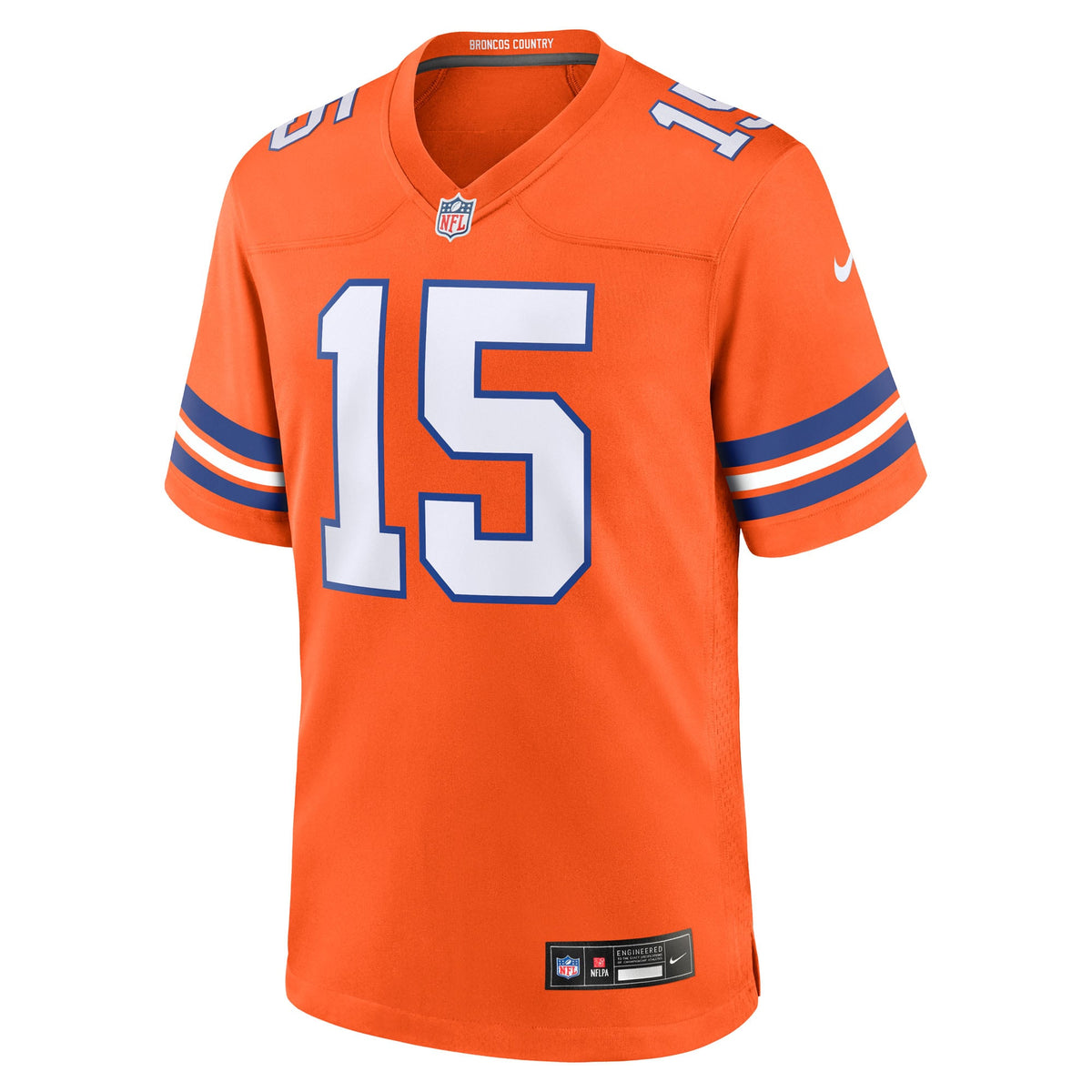 Denver Broncos Nik Bonitto Nike Orange Alternate 2 Mile High Collection 1977 Throwback Game Jersey