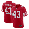 San Francisco 49ers Eric Kendricks Nike Scarlet Team Game Jersey