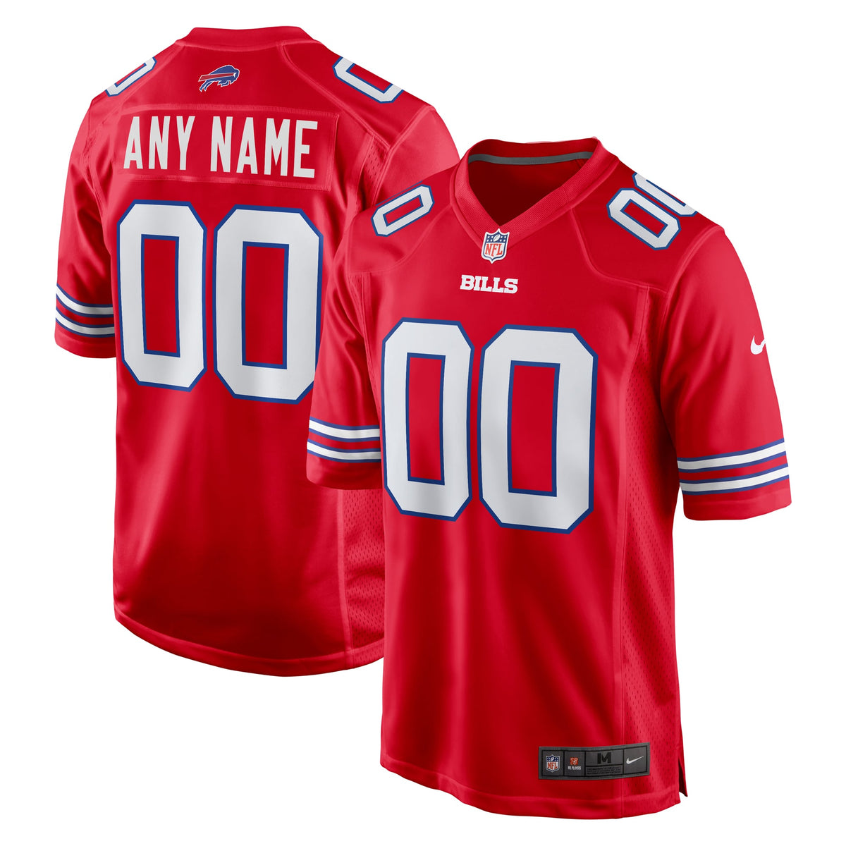Buffalo Bills Nike Royal Custom Game Jersey