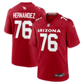 Arizona Cardinals Will Hernandez Nike Cardinal Team Game Jersey