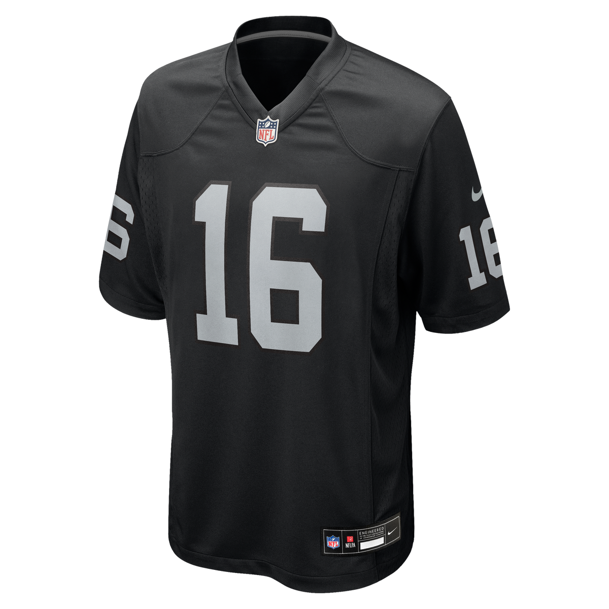 Las Vegas Raiders Jim Plunkett Nike Black Game Retired Player Jersey