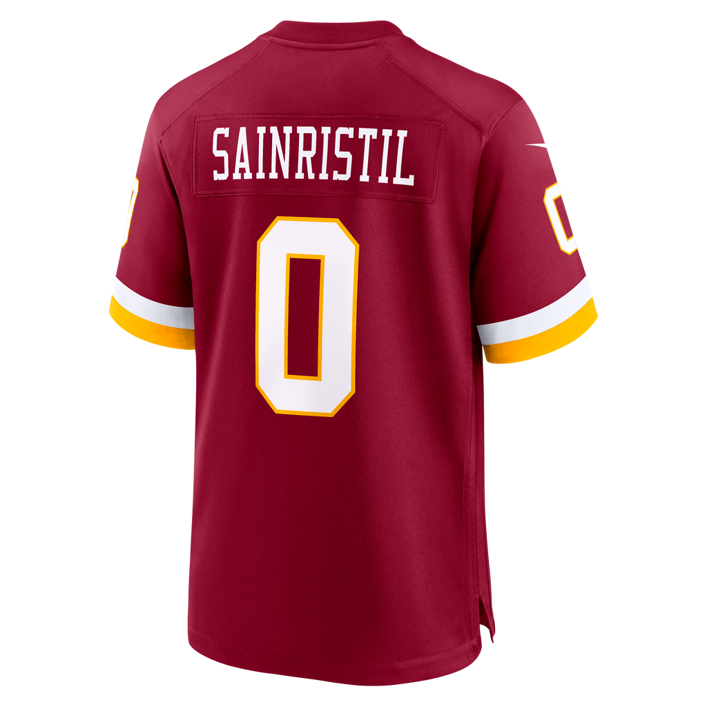 Washington Commanders Mike Sainristil Nike Black Hail Raiser Alternate Game Jersey