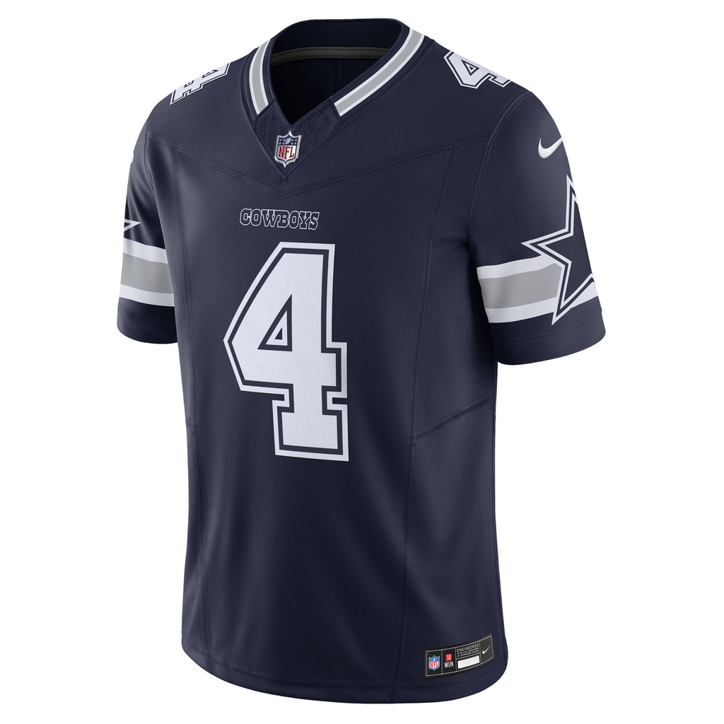 Dallas Cowboys Dak Prescott Nike Navy Vapor F.U.S.E. Limited Jersey