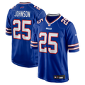 Buffalo Bills Ty Johnson Nike Royal Team Game Jersey