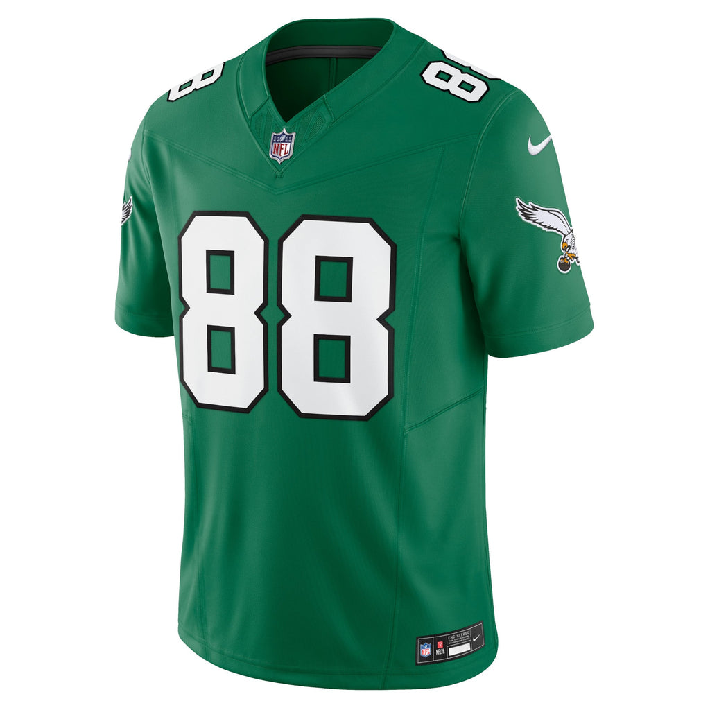 Philadelphia Eagles Dallas Goedert Nike Kelly Green Vapor F.U.S.E. Limited Jersey