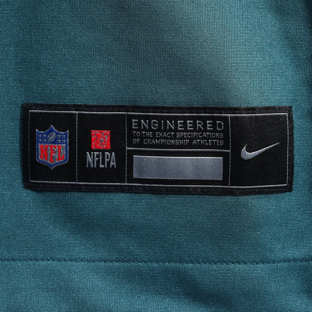 Philadelphia Eagles Jalen Carter Nike Midnight Green Team Game Jersey