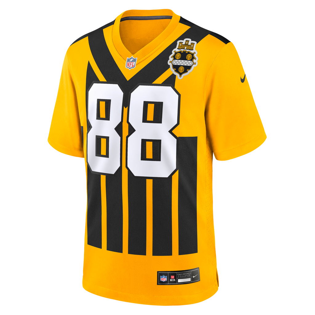 Pittsburgh Steelers Pat Freiermuth Nike Black Game Jersey