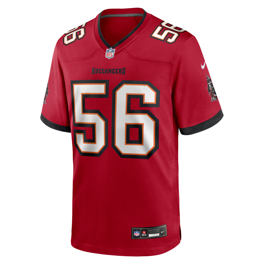 Tampa Bay Buccaneers Desmond Watson Nike Red Team Game Jersey