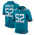 Jacksonville Jaguars DaVon Hamilton Nike Teal Game Jersey