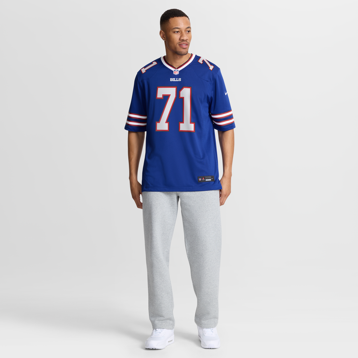 Buffalo Bills Jedrick Wills Jr. Nike Royal Team Game Jersey