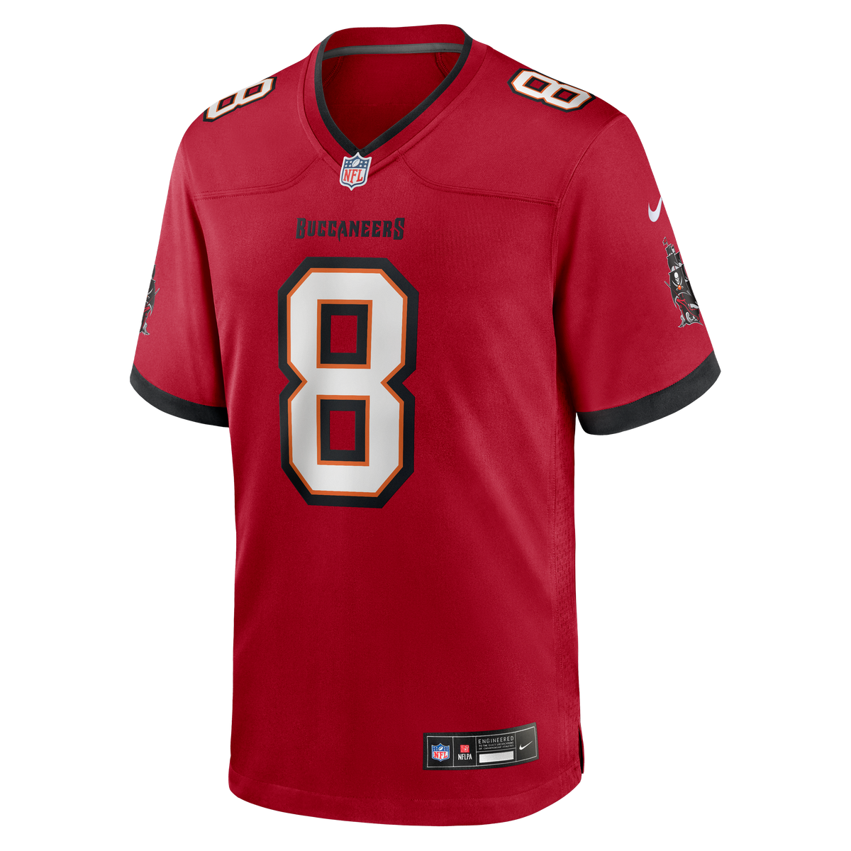 Tampa Bay Buccaneers SirVocea Dennis Nike Red Game Jersey