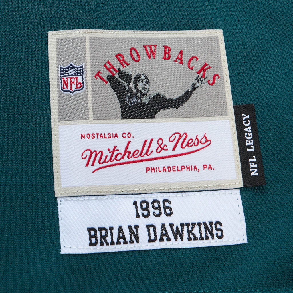 Philadelphia Eagles Brian Dawkins Mitchell & Ness Green Legacy Replica Jersey