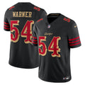 San Francisco 49ers Fred Warner Nike Black Rivalries Collection Stitched Limited Jersey