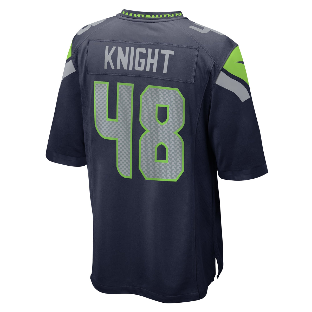 Seattle Seahawks Tyrice Knight Nike College Navy Game Jersey