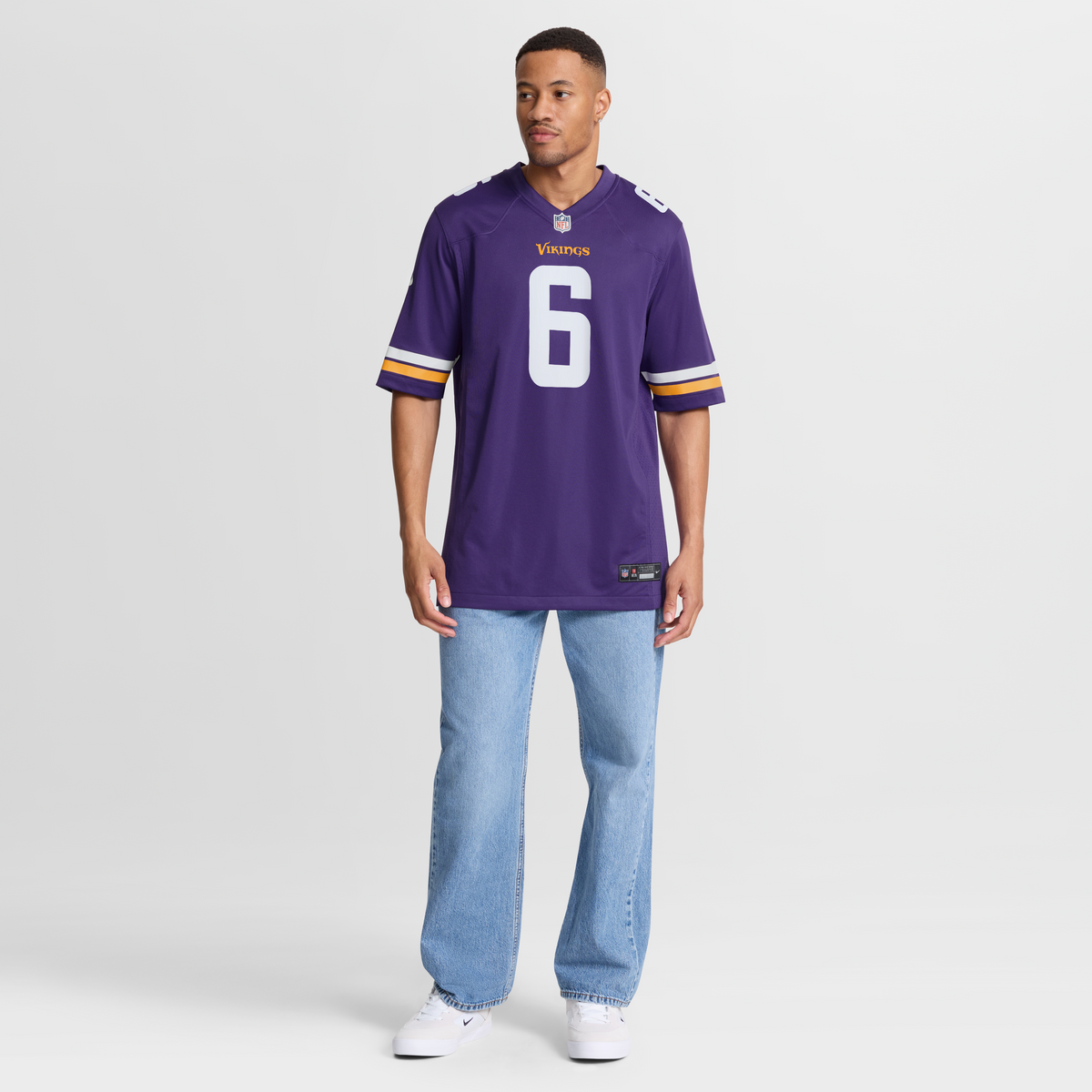 Minnesota Vikings Brian Asamoah II Nike Purple Game Jersey