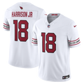 Arizona Cardinals Marvin Harrison Jr. Nike White Vapor F.U.S.E. Stitched Limited Jersey