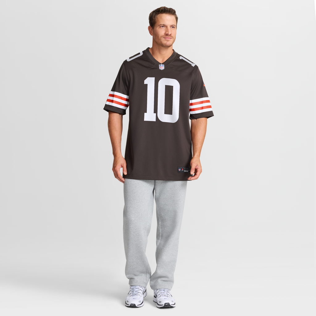 Cleveland Browns Phillip Walker Nike Brown Team Game Jersey