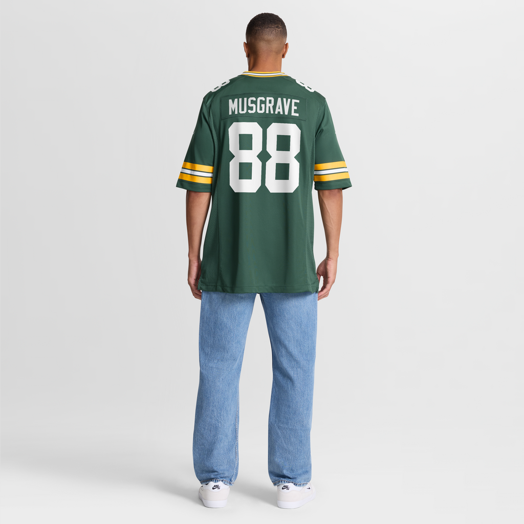 Green Bay Packers Luke Musgrave Nike Green Game Jersey