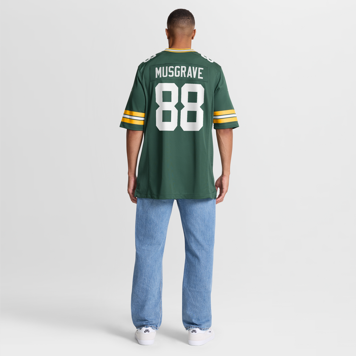 Green Bay Packers Luke Musgrave Nike Green Game Jersey
