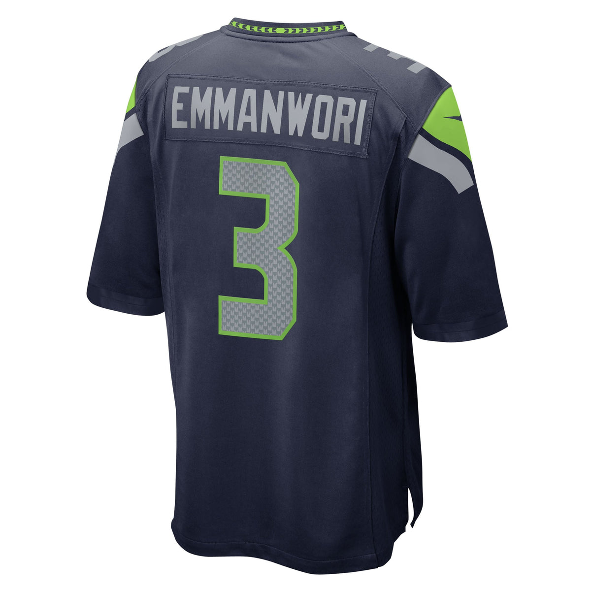 Seattle Seahawks Nick Emmanwori Nike White Game Jersey