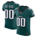 Philadelphia Eagles Nike Midnight Green Vapor F.U.S.E. Elite Custom Jersey