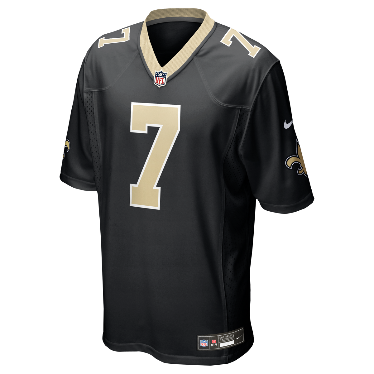 New Orleans Saints Morten Andersen Nike Black Game Retired Player Jersey