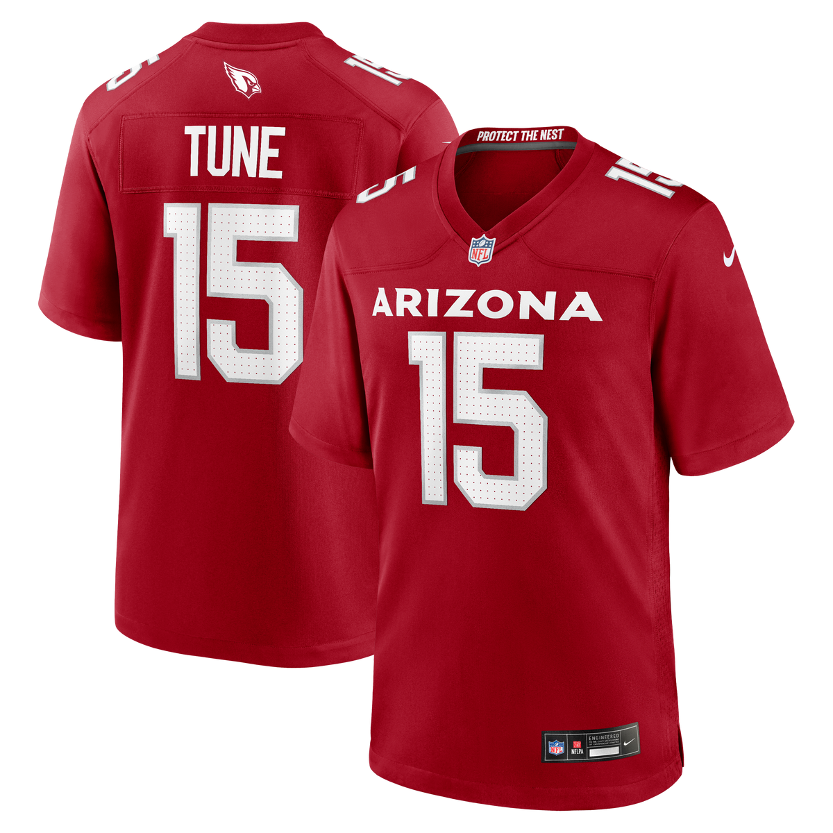 Arizona Cardinals Clayton Tune Nike Cardinal Game Jersey