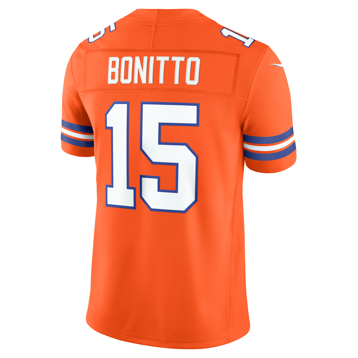 Denver Broncos Nik Bonitto Nike Orange Alternate Mile High Collection 1977 Throwback Vapor F.U.S.E. Stitched Limited Jersey