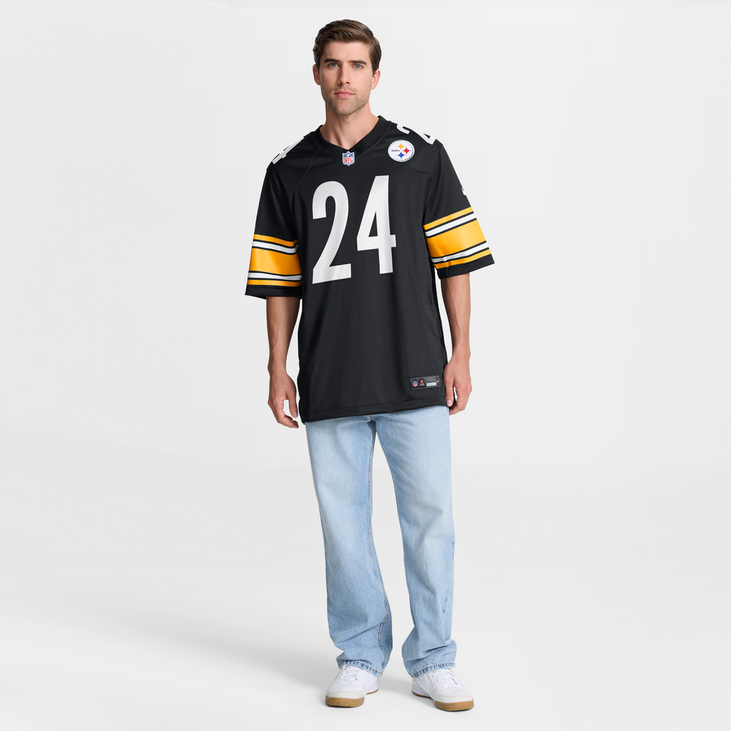 Pittsburgh Steelers Joey Porter Jr. Nike Gold Alternate 1933 Throwback Game Jersey