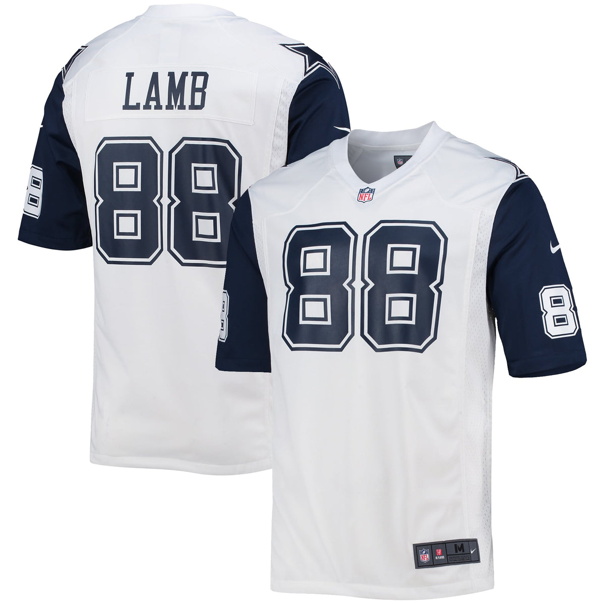 Dallas Cowboys CeeDee Lamb Nike Navy Alternate Game Team Jersey