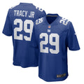 New York Giants Tyrone Tracy Jr. Nike Royal Team Game Jersey