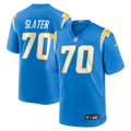 Los Angeles Chargers Rashawn Slater Nike Powder Blue Game Jersey