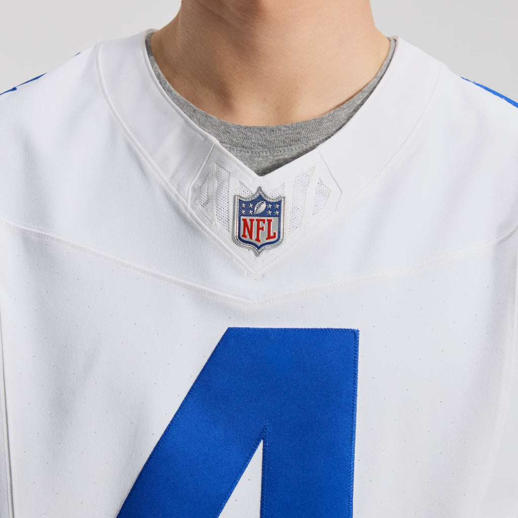 Dallas Cowboys Dak Prescott Nike White Vapor F.U.S.E. Elite Jersey